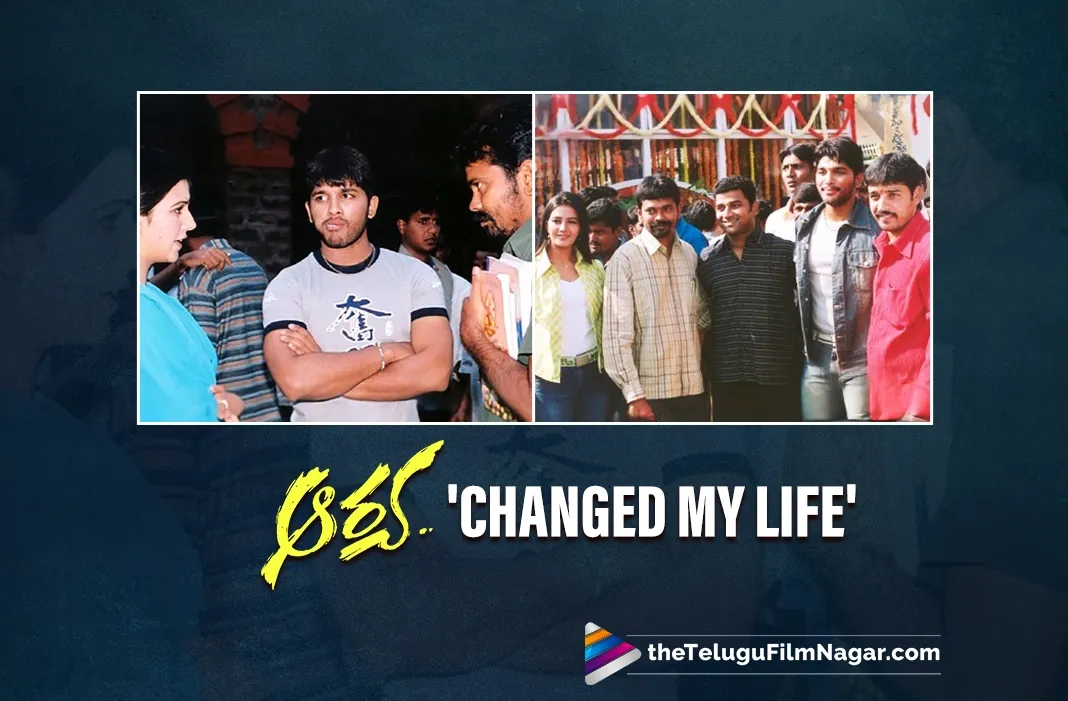Allu Arjun reflects on 21 Years of 'Arya': A Life-Changing Journey