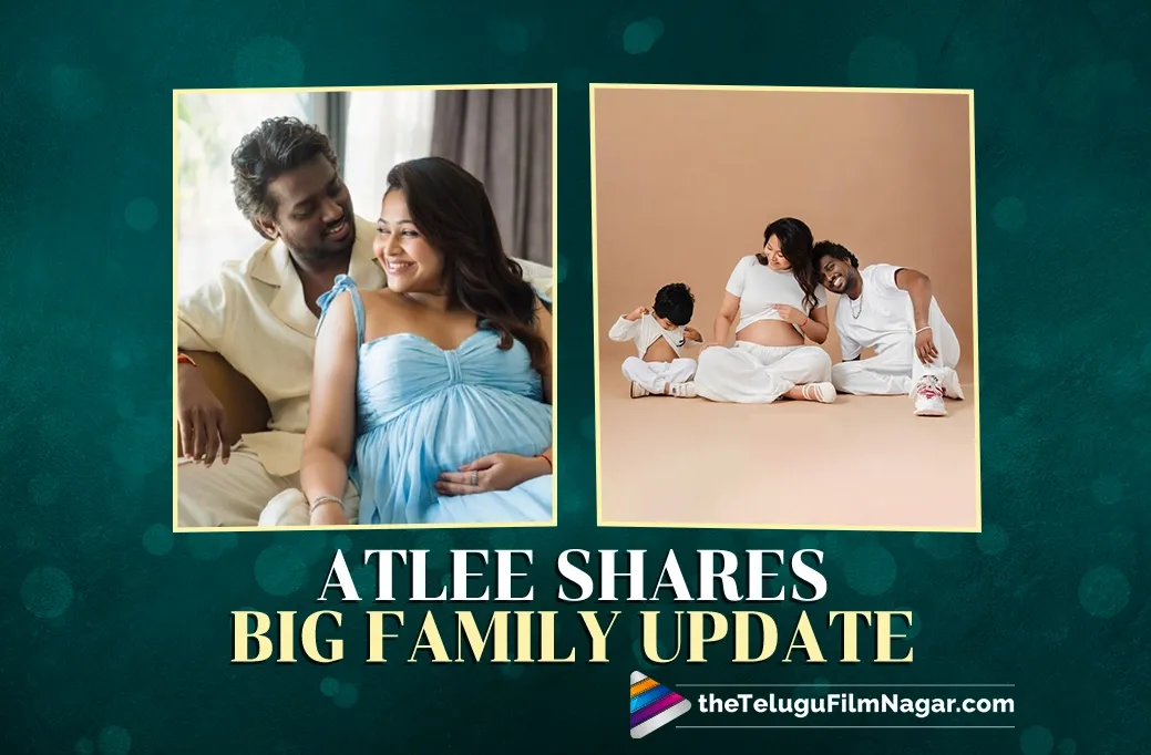 Director Atlee and Wife Priya Announce Second Pregnancy