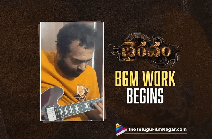 Bhairavam: Background score work begins