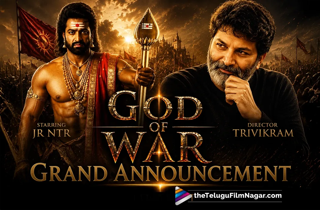 Jr NTR & Trivikram's Magnum Opus Set for Grand Reveal Today at 5:04 PM
