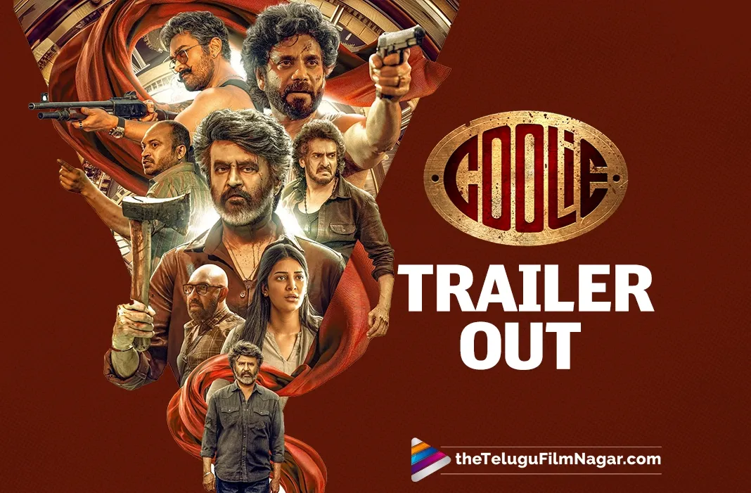 Coolie Trailer: Lokesh Kanagaraj, Rajinikanth arrive in full force