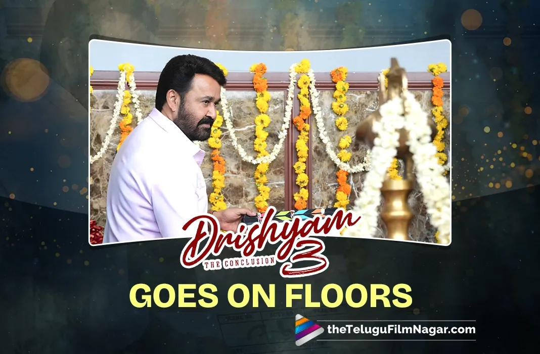 Drishyam 3 puja held, shoot commences