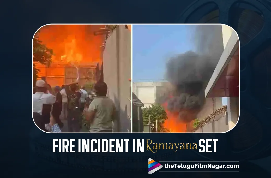 Fire Incident in Ramayana Set