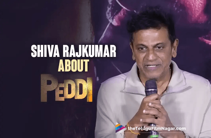 Kannada superstar Shiva Rajkumar opens up about Ram Charan's Peddi