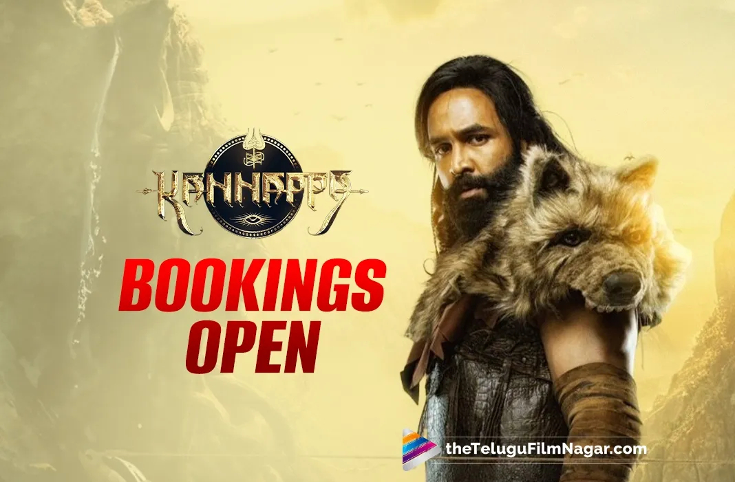 Kannappa: Advance bookings rolled out