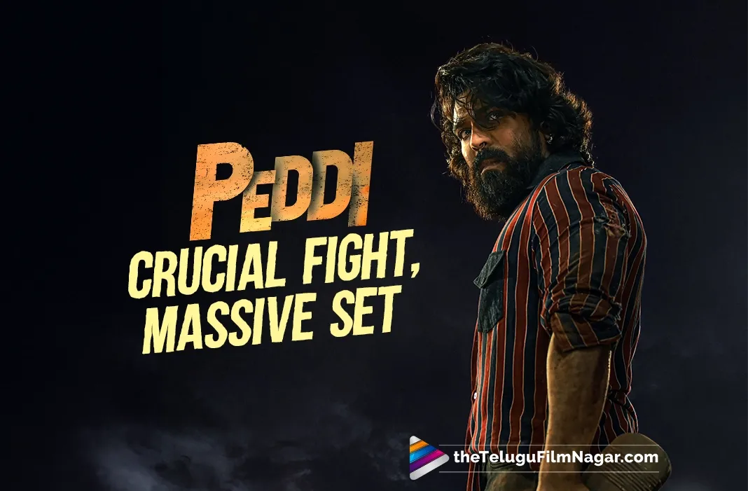 Massive set built for Ram Charan's action sequence in 'Peddi'; Details out