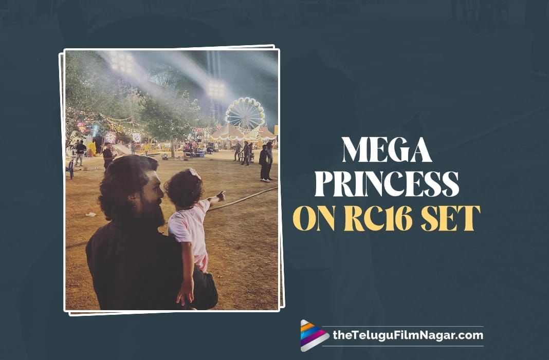 Mega Princess Klin Kaara makes a cameo on Ram Charan's RC16 set