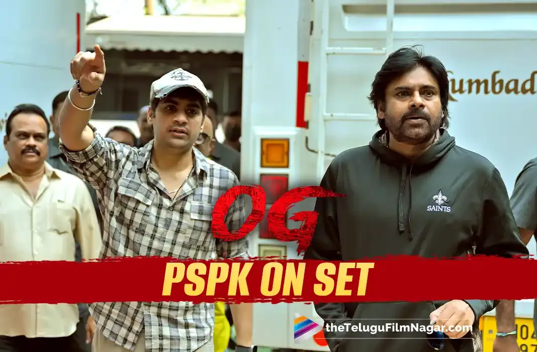 Pawan Kalyan arrives on OG sets to shoot for his portions