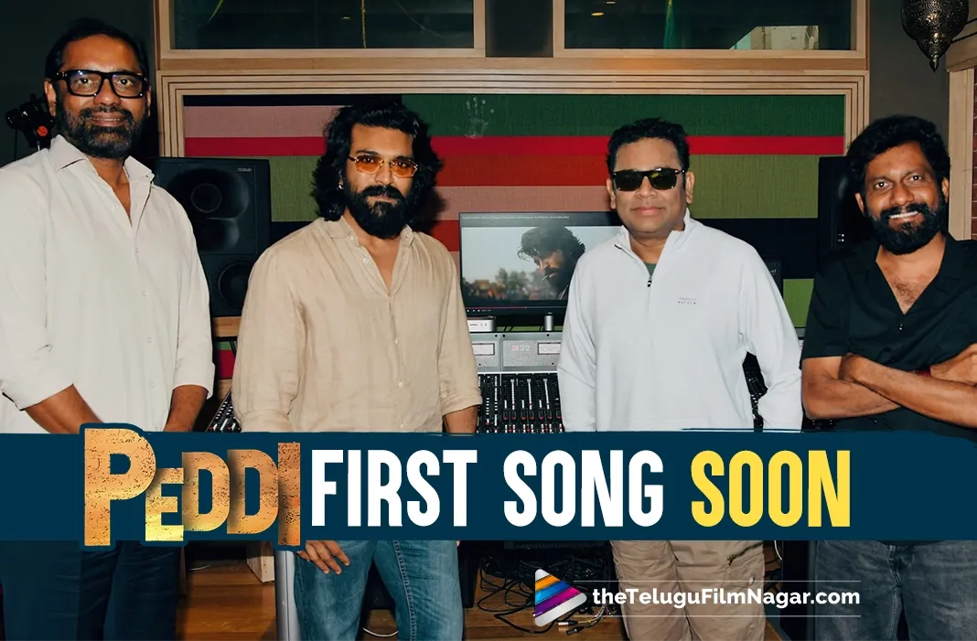 Ram Charan drops an update on Peddi's first song