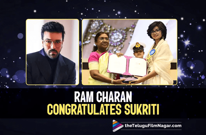 Ram Charan congratulates National Award-winning child artist Sukriti Veni Bandreddi