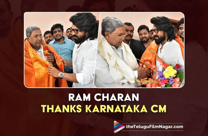 Ram Charan to Karnataka CM: 'It was an honour to meet you'