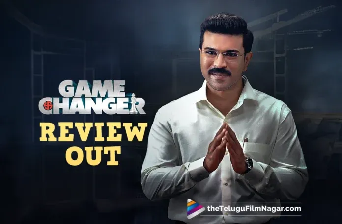 Game Changer Telugu Movie Review: Ram Charan makes the best use of a commercial script