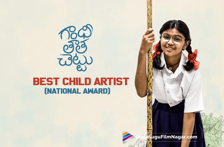 Sukriti Veni Bandreddi wins a National Award for Gandhi Tatha Chettu