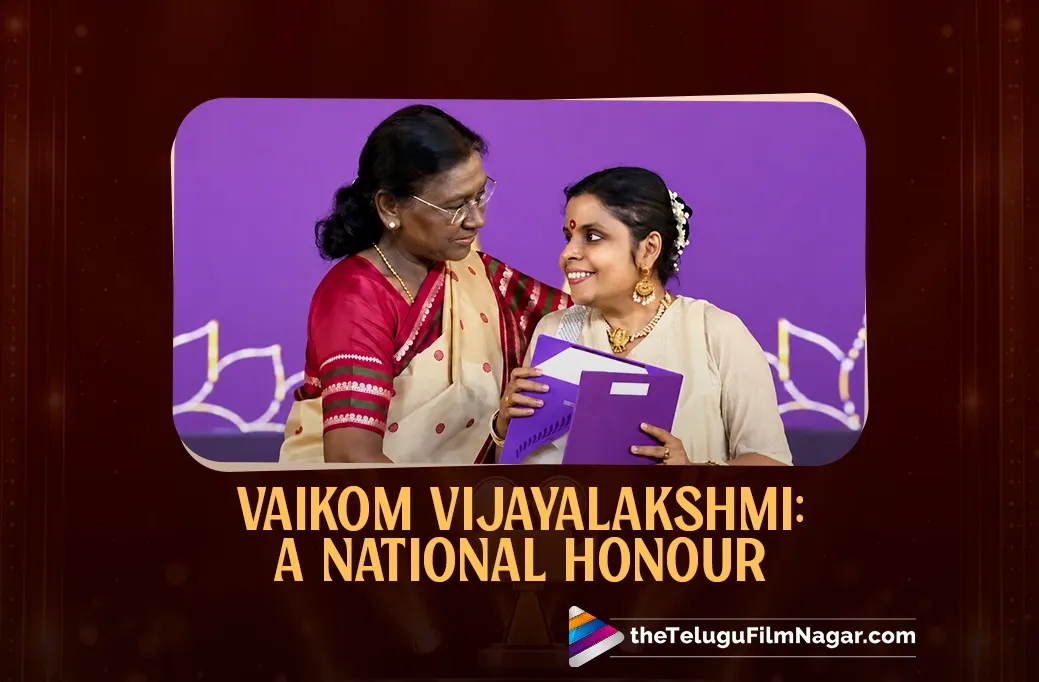 Singer Vaikom Vijayalakshmi Wins National Award for ARM